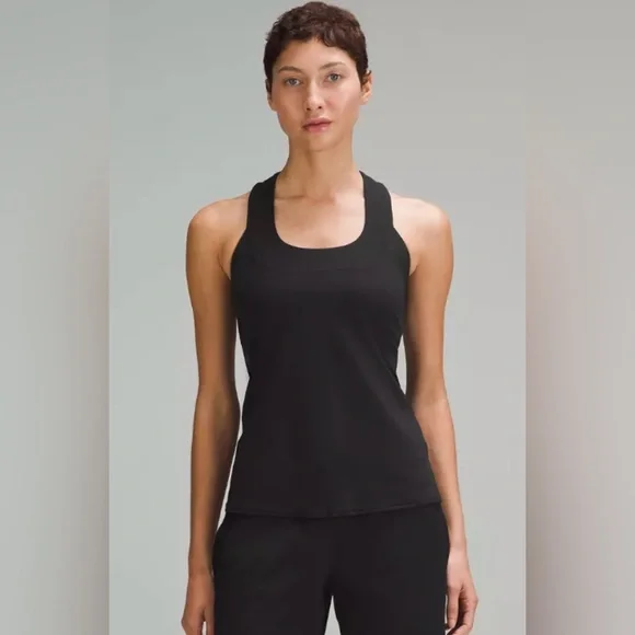 Lululemon Black Throwback Scoop Neck Tank Top
Light Support, A/B Cup - Picture 2 of 7